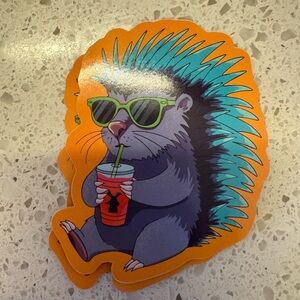 Dutch Bros Sticker Limited Edition Dutch Fan Made Sticker 6/04